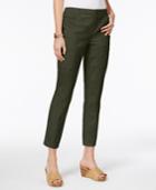 Style & Co Seam-detail Skinny Ankle Pants, Only At Macy's