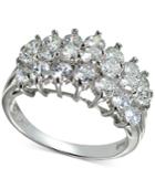 Giani Bernini Cubic Zirconia Cluster Ring In Sterling Silver, Created For Macy's