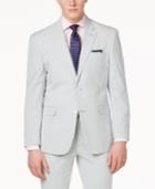 Tommy Hilfiger Blue Seersucker Modern-fit Jacket