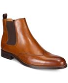 Tasso Elba Men's Renato Wingtip Chelsea Boots, Created For Macy's Men's Shoes