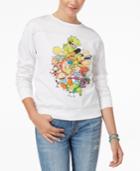 Freeze 24-7 Juniors' Nickelodeon Characters Graphic Sweatshirt