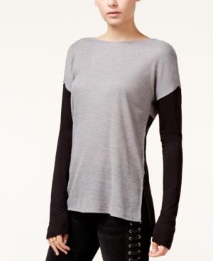 Sanctuary Ribbed Colorblocked Sweater, A Macy's Exclusive Style