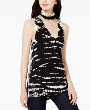 Bar Iii Printed Choker Top, Only At Macy's