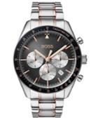 Boss Hugo Boss Men's Chronograph Trophy Two-tone Stainless Steel Bracelet Watch 44mm
