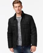 Kenneth Cole Quilted Moto-style Jacket