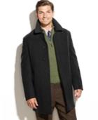Lauren Ralph Lauren Coat, Jake Solid Wool-blend Overcoat