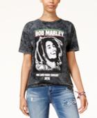 Bravado Juniors' Cotton Bob Marley Boyfriend T-shirt
