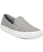 Sperry Women's Seaside Perforated Slip-on Sneakers, Created For Macy's Women's Shoes