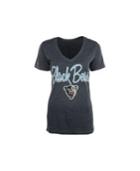 Royce Apparel Inc Women's Short-sleeve Maine Black Bears V-neck T-shirt