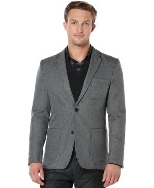 Perry Ellis Bonded-fleece Blazer