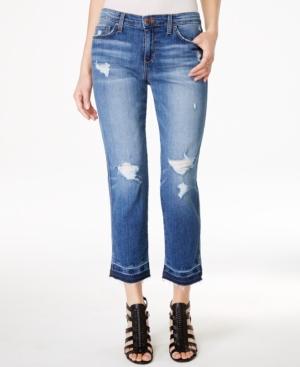 Joe's The Ex-lover Ripped Mallie Wash Cropped Straight Jeans