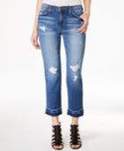 Joe's The Ex-lover Ripped Mallie Wash Cropped Straight Jeans