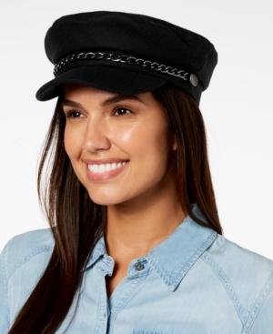 I.n.c. Flannel Newsboy Hat, Created For Macy's