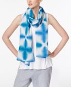 Eileen Fisher Linen Printed Scarf