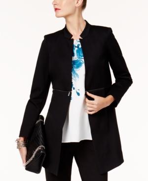 Alfani Open-front Topper Jacket, Created For Macy's