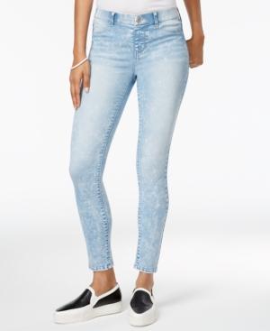 Vanilla Star Juniors' Acid Wash Jeggings