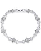 Charter Club Silver-tone Crystal Bracelet, Only At Macy's