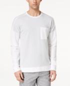 Calvin Klein Men's Stripe Blocked Pocket T-shirt
