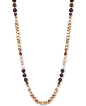 Lonna & Lilly Gold-tone Beaded 36 Strand Necklace