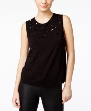 Guess Chiara Tonal Beaded Top