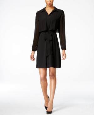 Ny Collection Popover Shirtdress