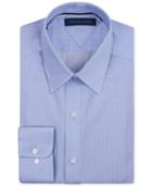 Tommy Hilfiger Easy Care Light Blue Fineline Stripe Dress Shirt