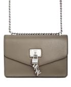 Dkny Elissa Leather Chain Strap Shoulder Bag, Created For Macy's