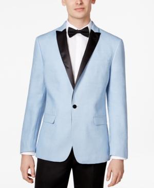 Bar Iii Men's Slim-fit Linen Dinner Jacket, Created For Macy's