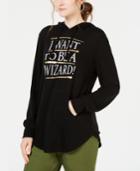 Modern Lux Juniors' Wizard Graphic-print Sweatshirt