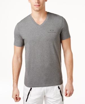 Armani Exchange Men's Signature Ax V-neck T-shirt