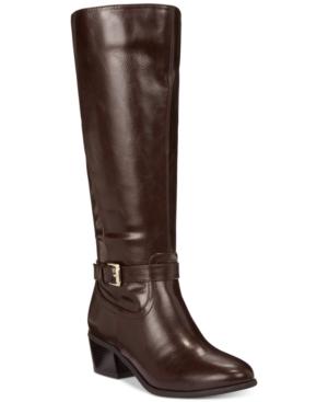 Karen Scott Fayth Riding Boots, Created For Macy's Women's Shoes