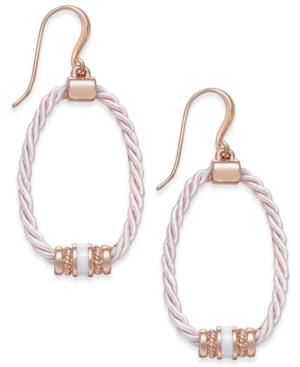 Charter Club Rope Loop Drop Earrings, Created For Macy's