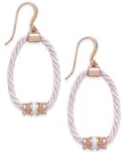 Charter Club Rope Loop Drop Earrings, Created For Macy's