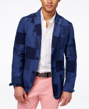 Tommy Hilfiger Men's Billy Patchwork Sport Coat