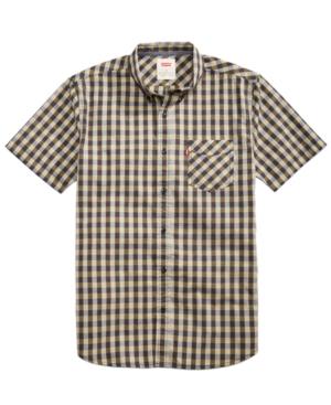Levi's Men's Poplin Check Shirt