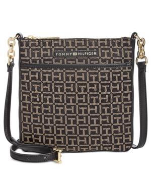 Tommy Hilfiger Emilia Monogram Jacquard Crossbody