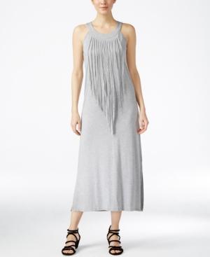 Kensie Fringe Maxi Dress
