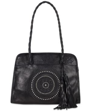 Patricia Nash Distressed Vintage Paris Small Satchel