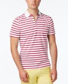 Tommy Hilfiger Men's Jerry Stripe Stretch Polo