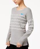 Maison Jules Whale In Waves Graphic Sweater, Only At Macy's