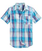 Lrg Men's Rc One Plaid Short-sleeve Shirt