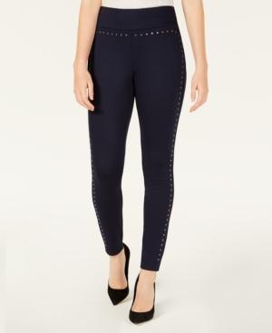 Ultra Flirt By Ikeddi Juniors' Stud-trimmed Leggings