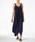 Style & Co Draped Midi Dress, Created For Macy's
