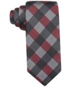 Ryan Seacrest Distinction Men's Anaheim Gingham Stretch Comfort Slim Tie, Only At Macy's