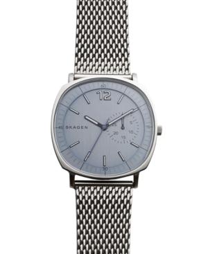 Skagen Men's Stainless Steel Mesh Bracelet Watch 40x45mm Skw6255