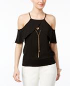 Thalia Sodi Ruffled Off-the-shoulder Top, Only At Macy's
