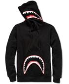 Hudson Nyc Men's Black Studded Shark Hoodie