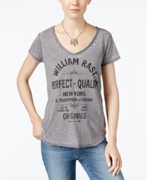 William Rast Cotton Graphic T-shirt