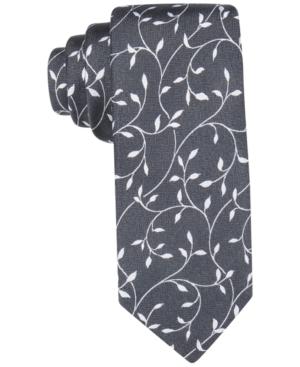 Ryan Seacrest Distinction Men's Pasadena Vine Slim Tie, Created For Macy's