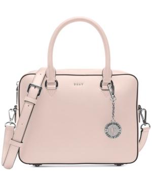 Dkny Bryant Sutton Leather Zip Satchel, Created For Macy's